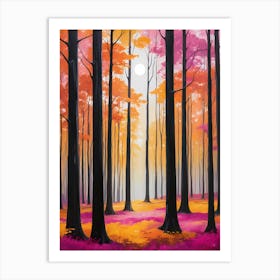 Autumn Forest 17 Art Print