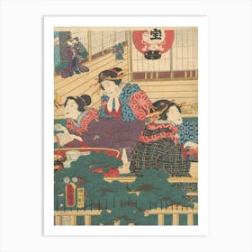 Print 48 By Utagawa Kunisada Art Print