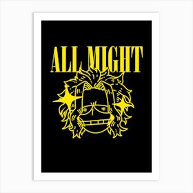 All Might Art Print