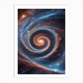 Spiral Galaxy Art Print