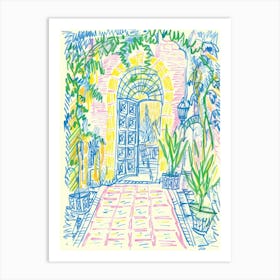 Doors And Gates Collection Mir, Belarus 3 Art Print