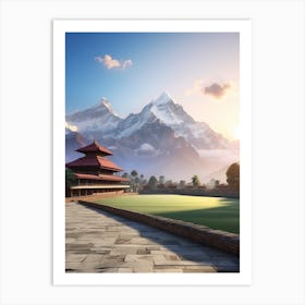 Nepal Art Print