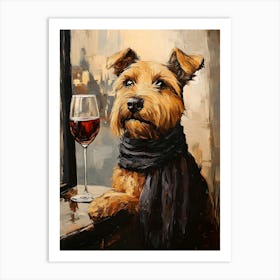 Sophisticated Terrier 4 Art Print