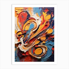 Abstract Painting 574 Art Print