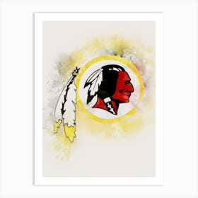 Washington Redskins 2 Art Print