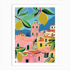 Portofino Colors Art Print