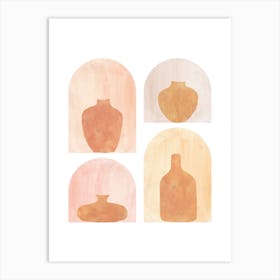 Vases Set Art Print