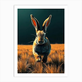 Wild Animal Creative Portrait 86 Art Print