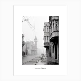 Poster Of Izmir, Turkey, Photography In Black And White 4 Art Print