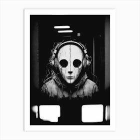 Alien Head 1 Art Print