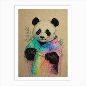 Panda Bear 26 Art Print