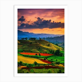 Field Landscape Art Print