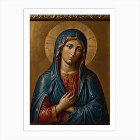 Virgin Mary 1 Art Print