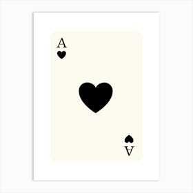 Ace Of Spades 9 Art Print