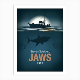 Jaw 1975 Art Print