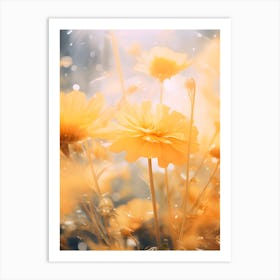 Yellow Flowers Art Print