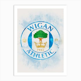 Wigan Athletic 5 Art Print