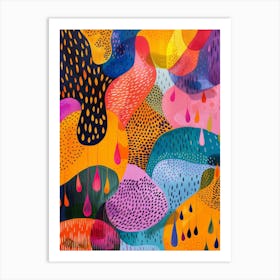 Raindrops 3 Art Print