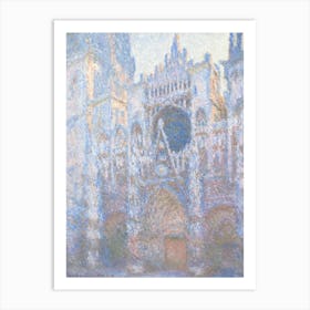 The Portal Of Rouen Cathedral In Morning Light (1894), Claude Monet Art Print