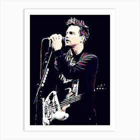 Blink 182 mark hoppus Art Print