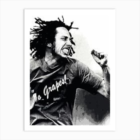 Zack de la Rocha Rage Against The Machine Art Print