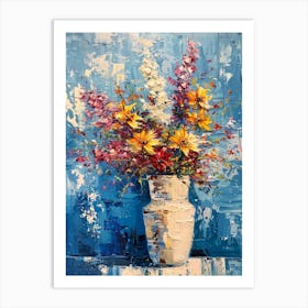 Flowers In A Vase 140 Art Print