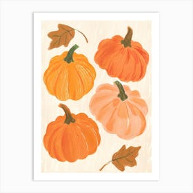 Pumpkins Art Print