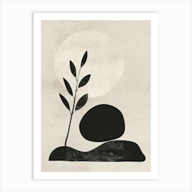 Lipa City Stone Park Bauhaus Minimalist Art Print