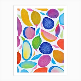 Potato Marker vegetable Art Print