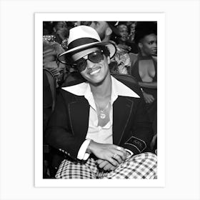 Bruno Mars Attends The 2022 Bet Awards Art Print