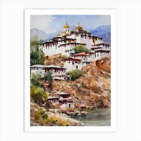 Thiksey Monastery 1 Art Print