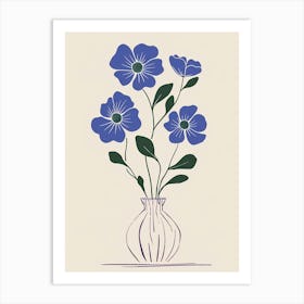 Blooming Leaf Art Print