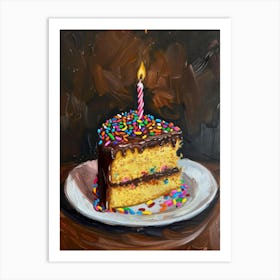 Birthday Cake 6 Art Print