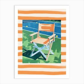 Tennis Aesthetic 1 Art Print