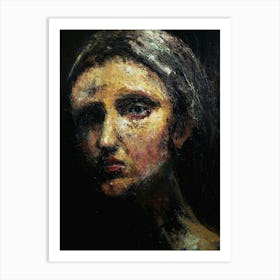 Portrait Of A Woman 1 Art Print