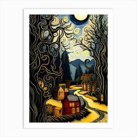 Starry Night 2 Art Print