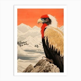 Bird Illustration California Condor 1 Art Print