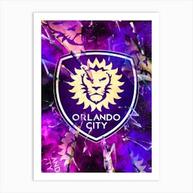 Orlando City Sc Art Print