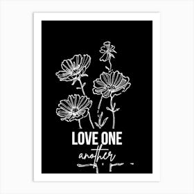 Love One Another Art Print