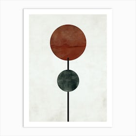 Majuro Geometry Minimalist Bauhaus Art Print