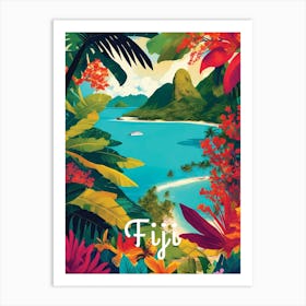 Fiji South Pacific Art Print