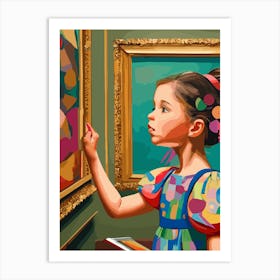 Penelope Dont Touch The Painting Art Print