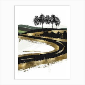 Road To Nowhere 7 Art Print