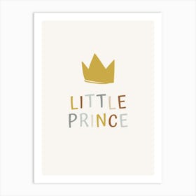 Little Prince Kids and Nursery Art Print