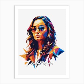 Kacey Musgraves 02 Portrait Music Icon Style WPAP Pop Art Art Print