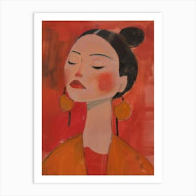 Chinese Woman 1 Art Print