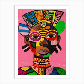 African Girl Art Print