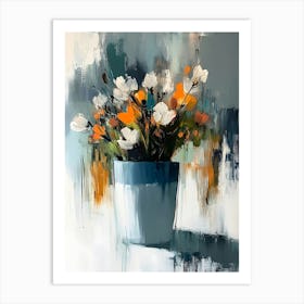 Winter Flowers 17 Art Print