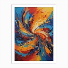 Abstract Painting 565 Art Print