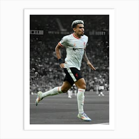 Luis Diaz Of Liverpool Art Print